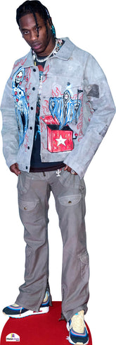 Travis Scott 229 Celebrity Cutout